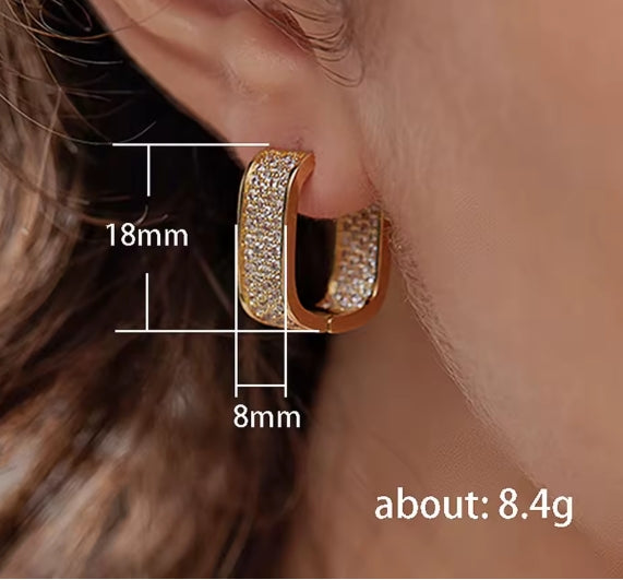 U Creolen Goldfarben