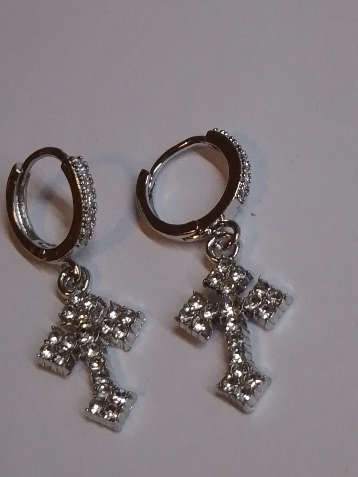 Ohrringe Kreuz